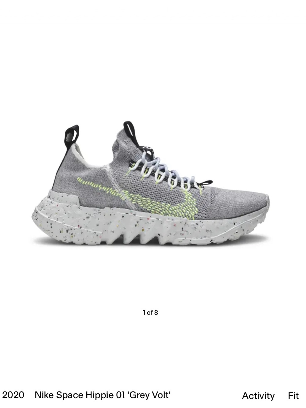 Nike Space Hippie 01 Grey Volt